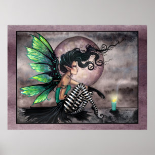 Secret Place Gothic Fairy Poster Print