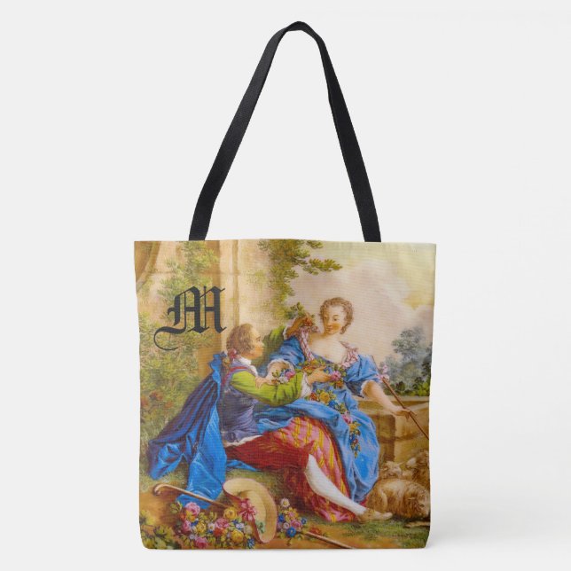 Secret Romance Girly Monogram Personalize (Vorderseite)