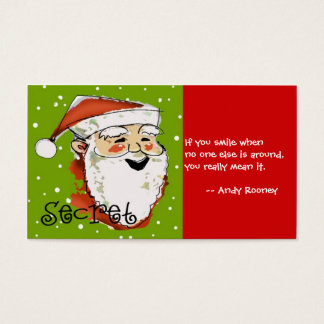 Secret Santa Card
