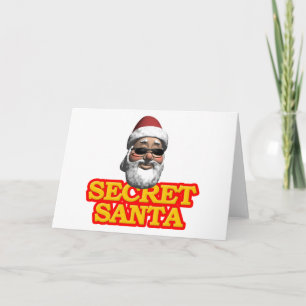 Secret Santa Feiertagskarte