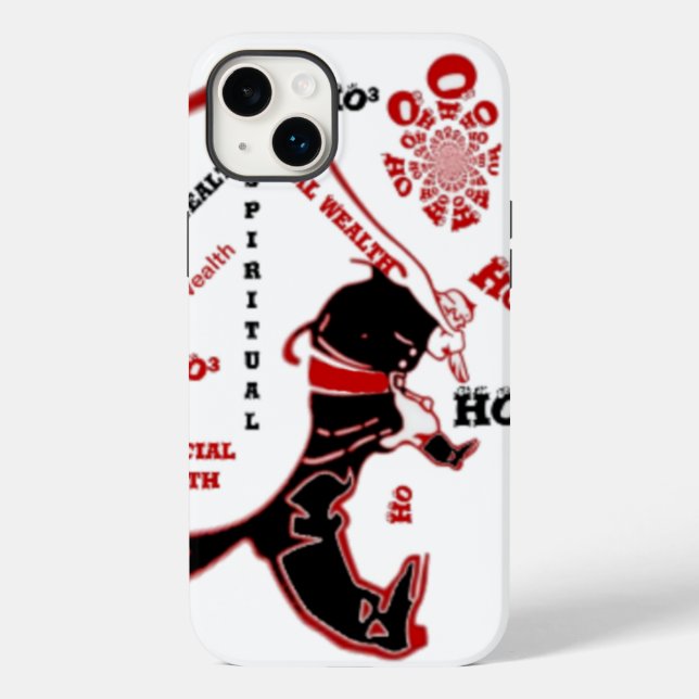 Secret Santa Gift - Wohlstand und Wohlstand Case-Mate iPhone Hülle (Rückseite)