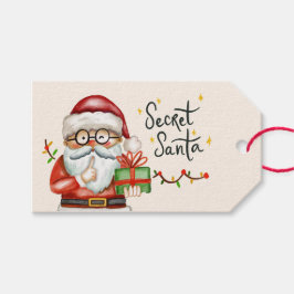 Secret Santa Weihnachtsgeschenke Tags Geschenkanhänger