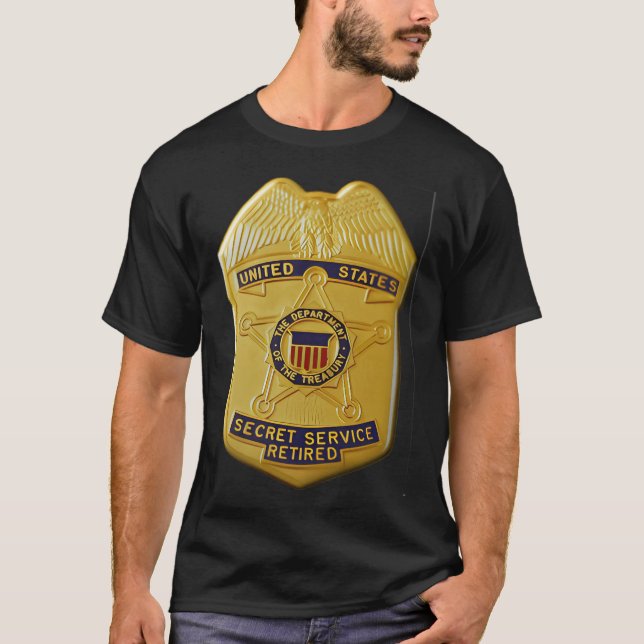 Secret Service Remüde T-Shirt (Vorderseite)