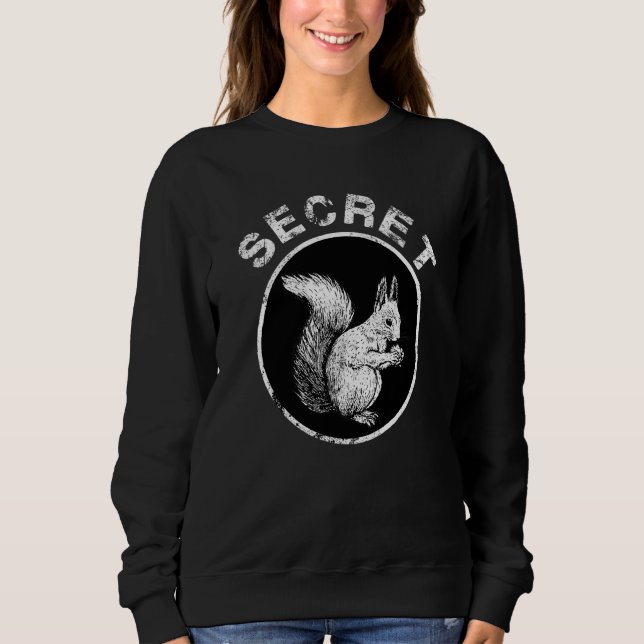 Secret Squirrel Animal Vintag Zookeeper Sweatshirt (Vorderseite)