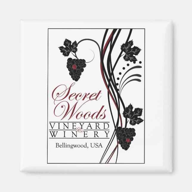 Secret Woods Magnet (Vorne)