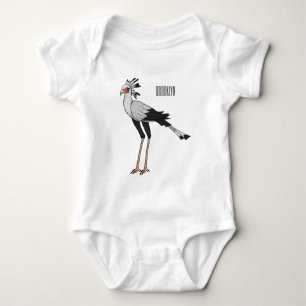 Secretary Cartoon Illustration Baby Strampler