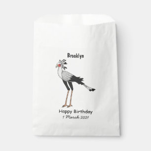 Secretary Cartoon Illustration Geschenktütchen
