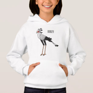 Secretary Cartoon Illustration Hoodie