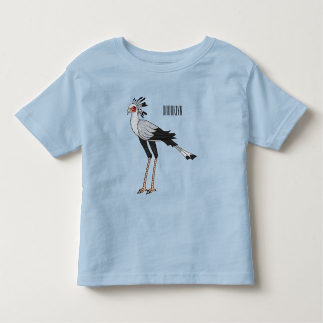 Secretary Cartoon Illustration Kleinkind T-shirt (Vorderseite)