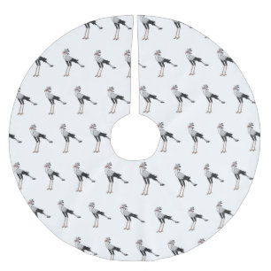 Secretary Cartoon Illustration Polyester Weihnachtsbaumdecke