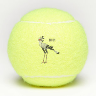 Secretary Cartoon Illustration Tennisbälle