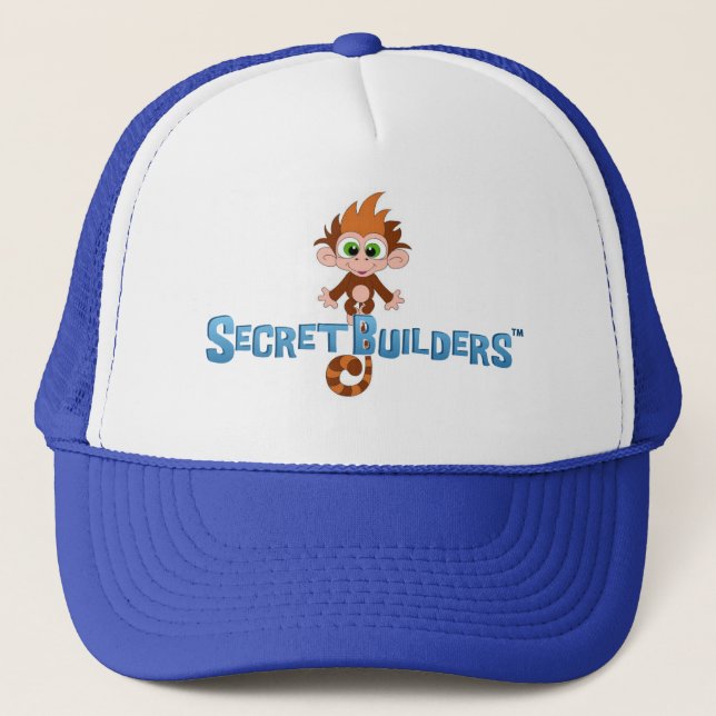 SecretBuilders Affe-Hut Truckerkappe (Vorderseite)