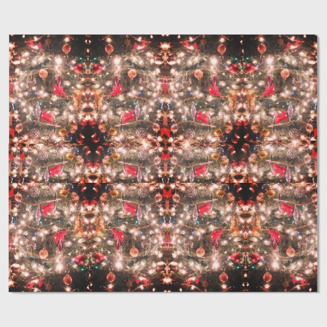 Secrete Santa Wrap Wrapping Paper 9a Geschenkpapier (Flach)