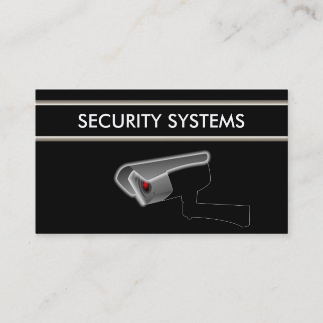 Security Business Card Visitenkarte (Vorderseite)