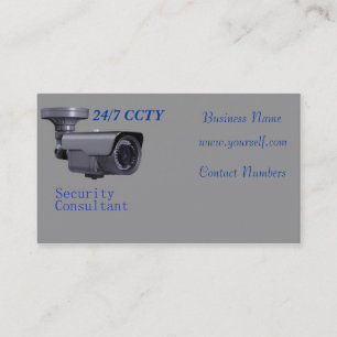 Security Business Card Visitenkarte