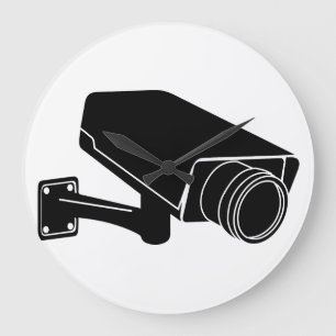 Security Camera Große Wanduhr