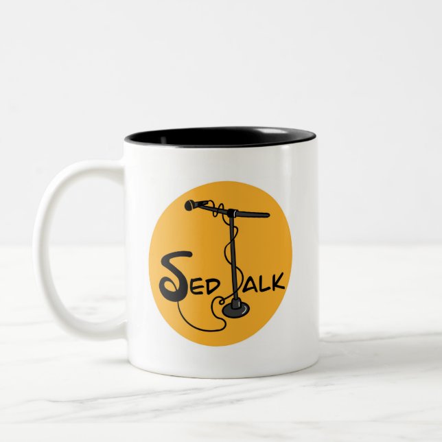 Sed Talk Merke Zweifarbige Tasse (Links)
