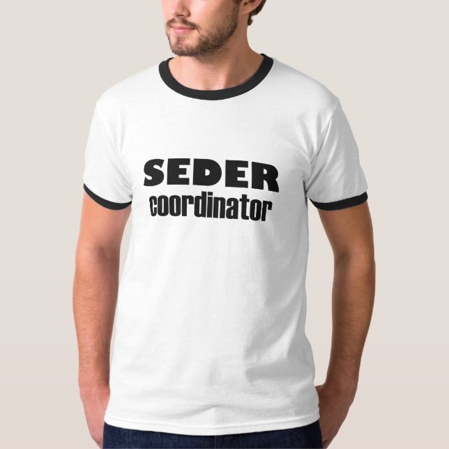 Seder-Koordinator, Pessach T-Shirt (Vorderseite)