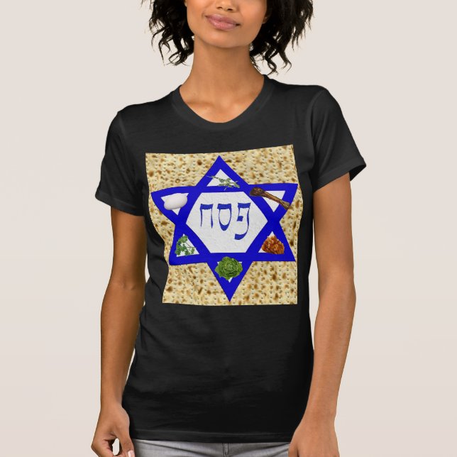 Seder Platte T-Shirt (Vorderseite)