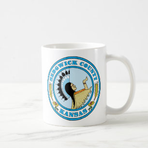 Sedgwick Landkreis Siegel Tasse