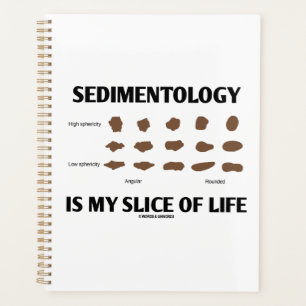 Sedimentologie ist mein Stück Lebensfelsen Geek Sp Planer