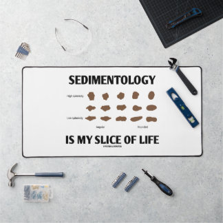 Sedimentologie ist mein Stück Lebensfelsen Geek Sp Schreibtischunterlage