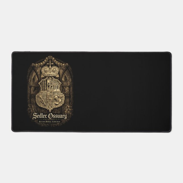 Sedlec Ossuary Desk Mat Schreibtischunterlage (Vorderseite)