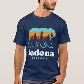 Sedona Arizona Bär Sonnenuntergang Bäume T-Shirt