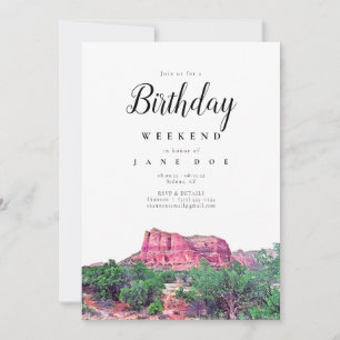 Sedona Arizona Einladung zum Geburtstag
