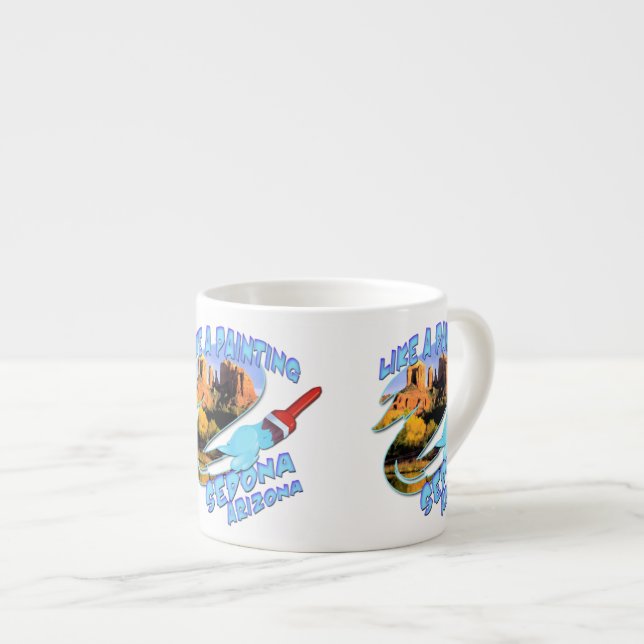 Sedona Arizona Espressotasse (Vorderseite Rechts)