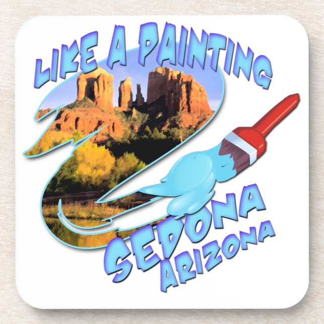 Sedona Arizona Getränkeuntersetzer (Vorderseite)
