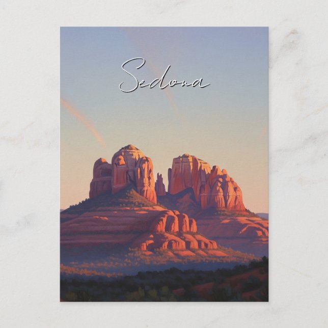 Sedona Arizona Highlights Postkarte (Vorderseite)