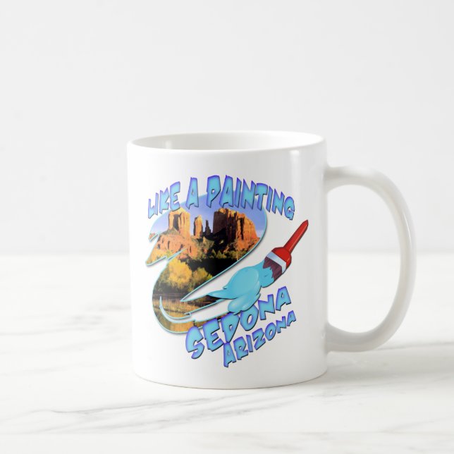 Sedona Arizona Kaffeetasse (Rechts)