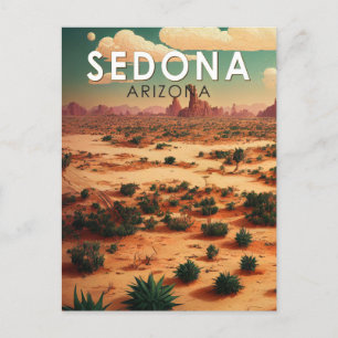 Sedona Arizona Kunstvoll wandern im Valle Verzasca Postkarte
