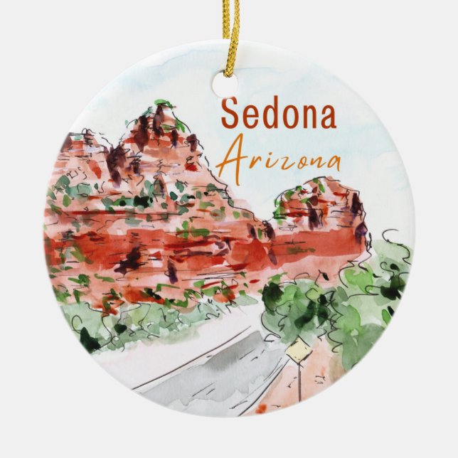 Sedona Arizona Ornament (Vorne)