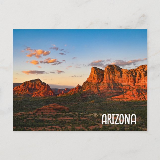Sedona Arizona Postkarte (Vorderseite)