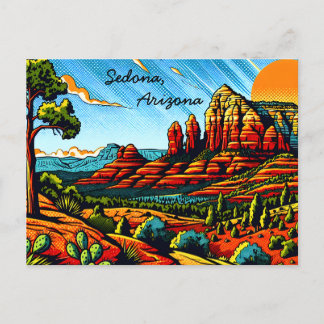 Sedona, Arizona Postkarte