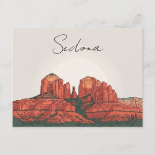 Sedona Arizona Postkarte