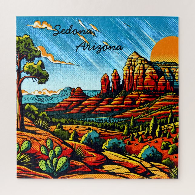 Sedona, Arizona Puzzle (Vertikal)