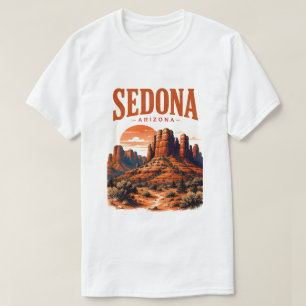 Sedona Arizona Red Rock Wüsten Urlaub Reise Des T-Shirt