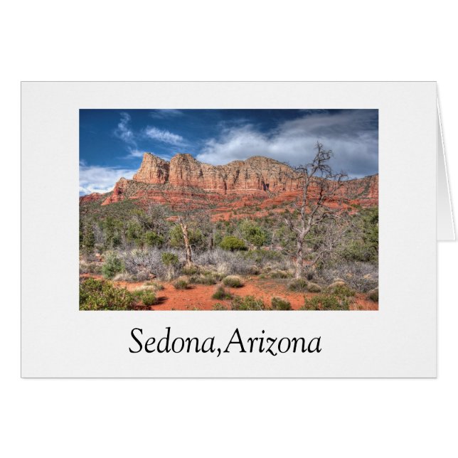 Sedona Arizona red rocks (Vorderseite (Horizontal))