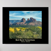 Sedona Arizona Red Rocks Poster