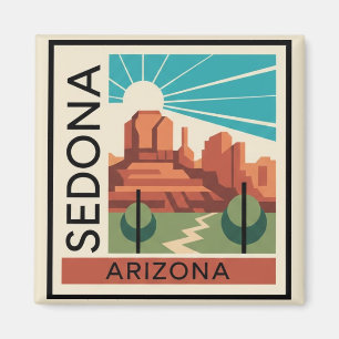 Sedona Arizona Reise Magnet