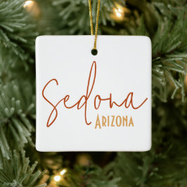 Sedona Arizona Reise Souvenir Geschenk Keramikornament
