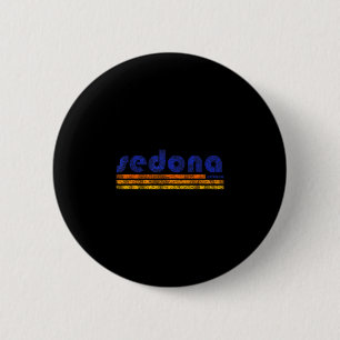 Sedona Arizona Retro Vintage verwittert Wandern Button
