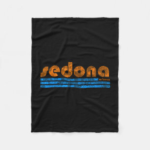 Sedona Arizona Retro Vintage verwittert Wandern Fleecedecke