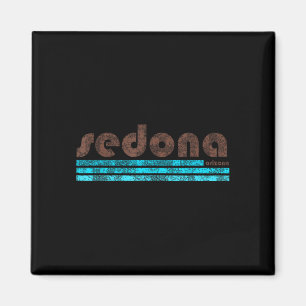 Sedona Arizona Retro Vintage verwittert Wandern Magnet