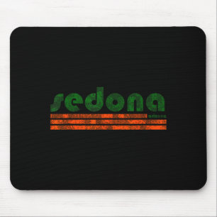 Sedona Arizona Retro Vintage verwittert Wandern Mousepad