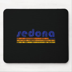 Sedona Arizona Retro Vintage verwittert Wandern Mousepad