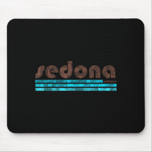 Sedona Arizona Retro Vintage verwittert Wandern Mousepad
